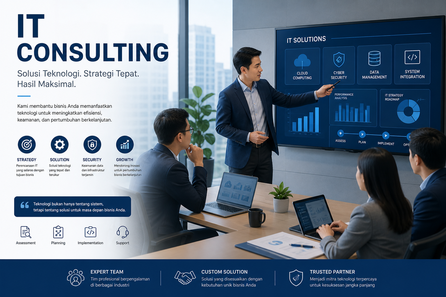 Layanan IT Consulting Berlian Tech